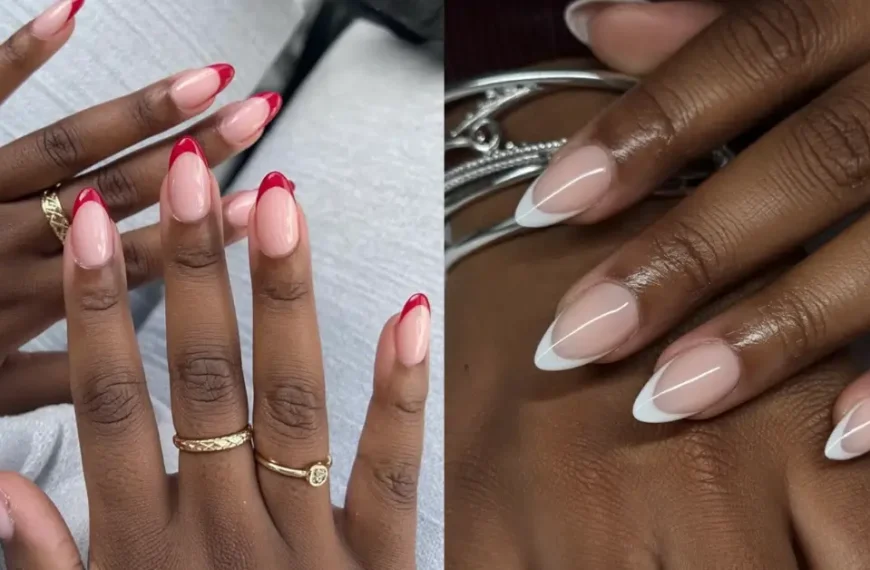 french manicure nails