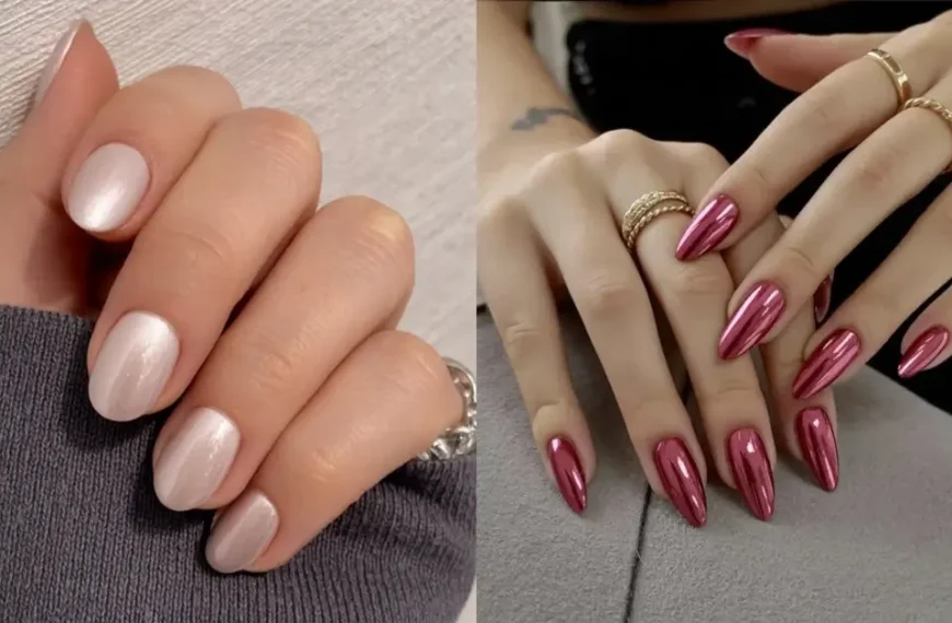 metallic nails